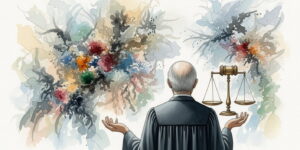 완성되지 않은 그림을 함부로 판단하지 않겠다는 겸손.